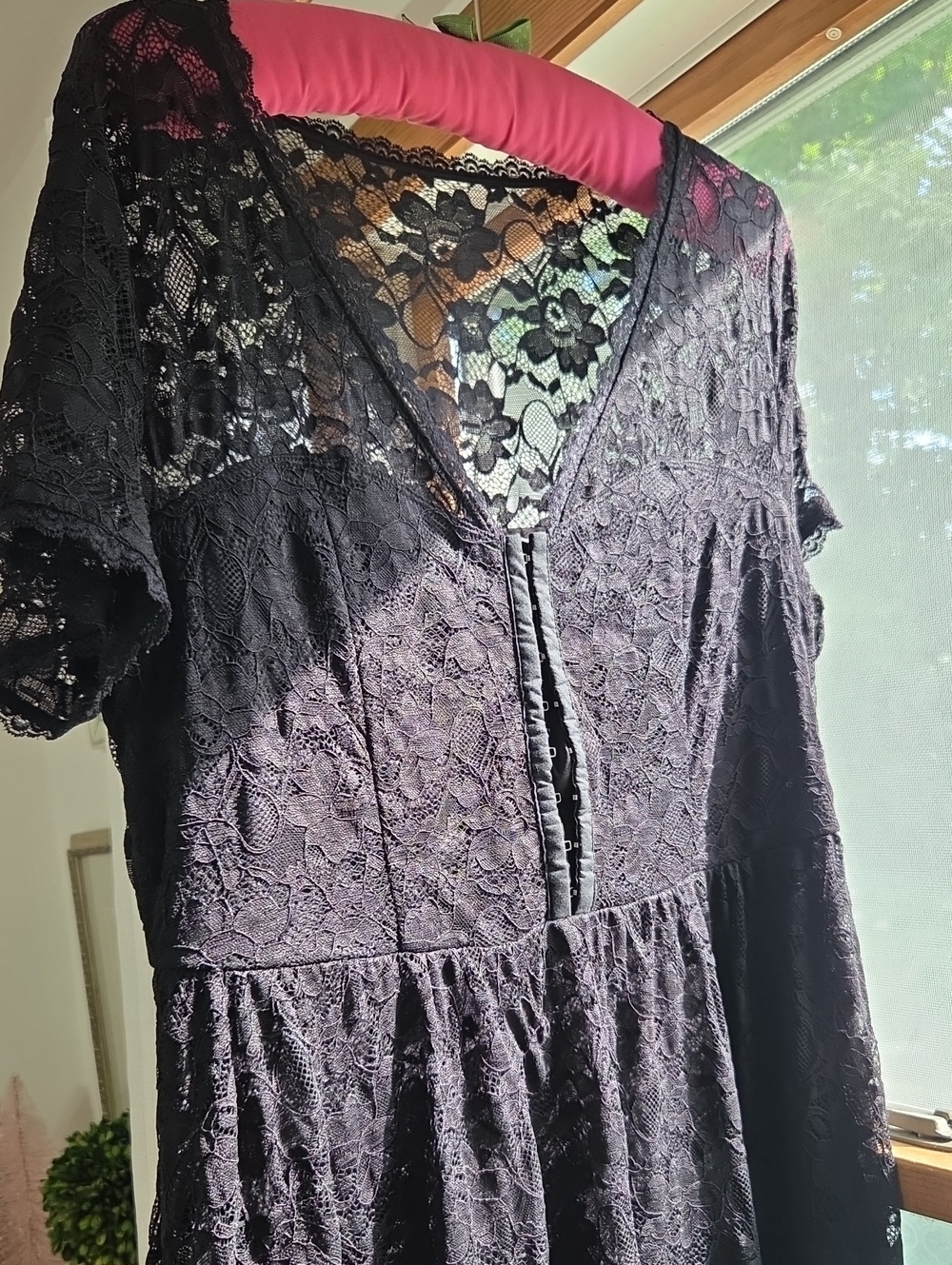 Black Lace Babydoll Dress Hot Topic